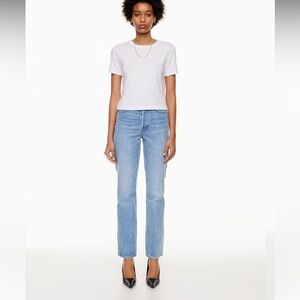 Denim Forum Arlo High Rise Straight 28L